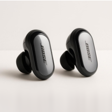 NEW Bose QuietComfort Ultra Wireless Noise Cancelling Earbuds, Bluetooth Noise Cancelling Earbuds and World-Class Noise Cancellation, Black