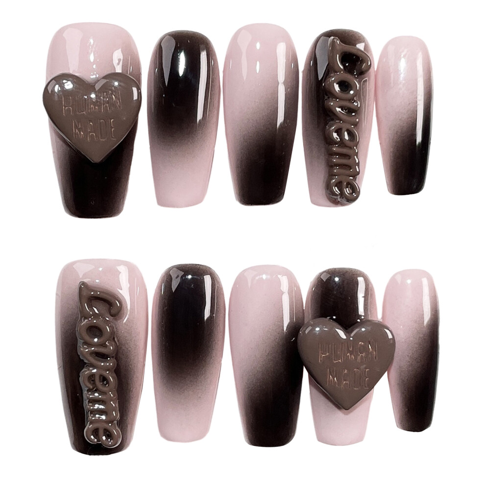 Dachuang Beauty (Xs) Gradient Press-On Nails For Daily & Party Wear