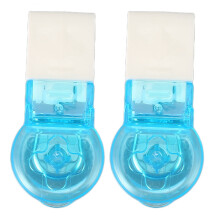2pcs Portable Medicine Dispenser Remover Blue, 2.7x3.8x8cm