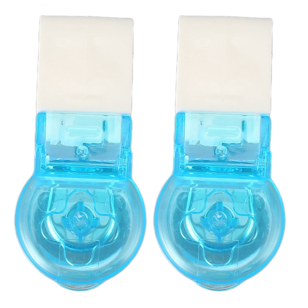 2pcs Portable Medicine Dispenser Remover Blue, 2.7x3.8x8cm