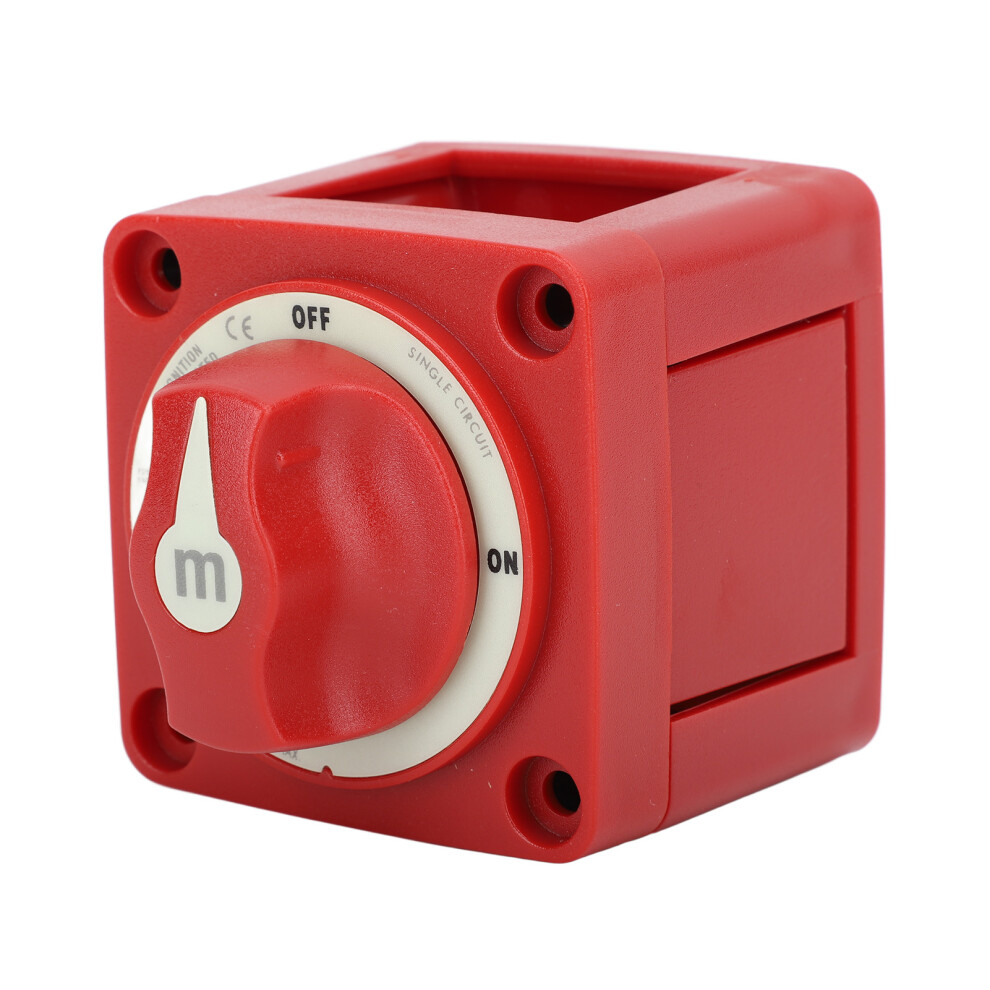 Battery Disconnect Switch 300A Dc12-48V M10x2 Red 9411393460028