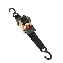 (Black, 1pc) Trailer Tie Down Straps for Marine, Jet Ski, Outdoor Camping