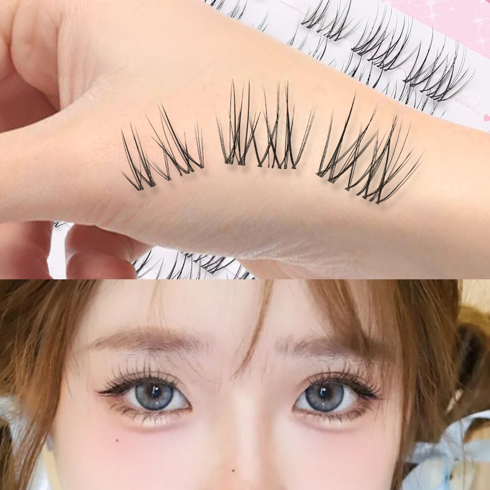 Hue-Grain Spiky Manga Eyelashes For Beginners