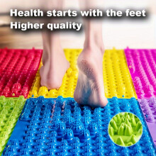 Finger Press Board Foot Massage Pad Toy Foot Pedal Meridian Circulation Ultra Slow Running Massage Pad Foot Massage Pad Toe Pre