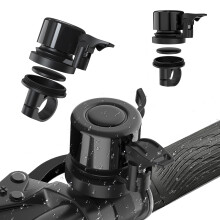Bicycle Bell for Apple AirTag Classic Bike Bell Waterproof Bike Ring Anti-Theft for Air Tag GPS Tracker Under Bike Bell Holder