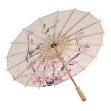 Bamboo Oiled Paper Umbrella Japanese Women Decorative Ancient Umbrella for Costumes Photography Prop Party Performance Umbrella