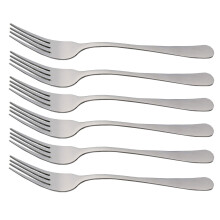 6Pcs Stainless Steel Fruit Forks Dessert Forks Lovely Mini Fork Set Snack Cake Dessert Forks Cafeteria Home Kitchen Flatware