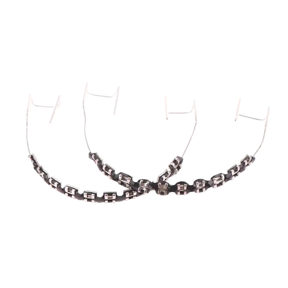Roc-Electron (Black) Metal Wire Tooth Braces Lip Guard Protector