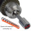 9pcs Short Sleeve Nut Drive Hex 6 Point Wrench Socket Adapter Spanner Allen Head 2