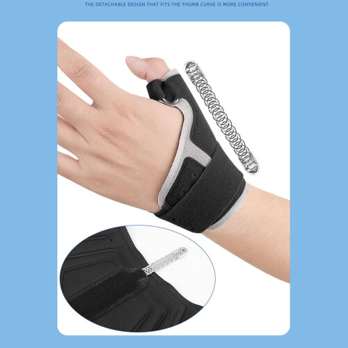 (Black) Thumb Support Brace for Left & Right Wrists 2