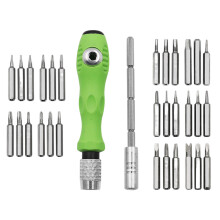 32 In 1 Screwdriver Combination Multifunctional Magnetic Manual Screwdriver Kit Portable for Phone Laptop Computer