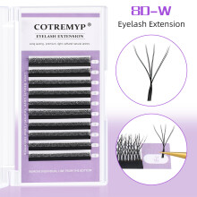 (9mm) Fluffy DIY Eyelashes for Night Out Makeup