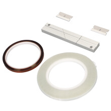 10 Zoll Aluminiumlegierung Klebebandverschlusssatz für 1/4 Zoll Spultape