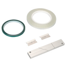 1/4 Inch Aluminum Splicing Block Kit for Reel Tape, Green Leader