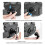 Adjustable Chest Mount Harness Strap for   Action Camera Accessories Combo B 7