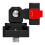 Suitable for  GO3S/3 Magnetic Quick-Release Cold Shoe to 1/4 Base Multi-Angle Adjustment Fixed Bracket,A 4