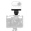 Suitable for  GO3S/3  1/4 Quick-Release Base with 360 Multi-Angle Adjustment with 1/4 Screw Hole,A 3