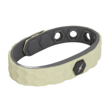 Waterproof Negative Ion Silicone Anti Static Wrist Strap 15x250mm for Outdoor Activities
