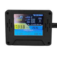 735Kh/S NerdMinerNMMiner Upgraded BTC Solo Miner 2.8 Inch  Touch Screen Bitcoin Crypto Miner for Office Home