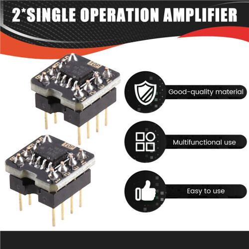 2pcs New Single Operation Amplifier OPA892 with Low Distortion/Noise/200mA High Current 1
