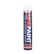 Line Marker Paint Aerosol Marking Spray Car Park Road Field Warehouse White 750ml