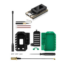 Heltec LoRa 32 V4 Meshtastic GPS ESP32 SX1262 0,96 Inch OLED-Ontwikkelbord op Zonne- met Mesh-Netwerk, Wifi, LoRa en BLE, Inclusief Behuizing