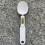 (White, Charging) Precision Coffee Spoon Scale - Grams & OZ 1