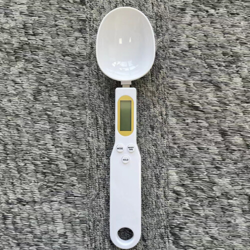 (White, Charging) Precision Coffee Spoon Scale - Grams & OZ