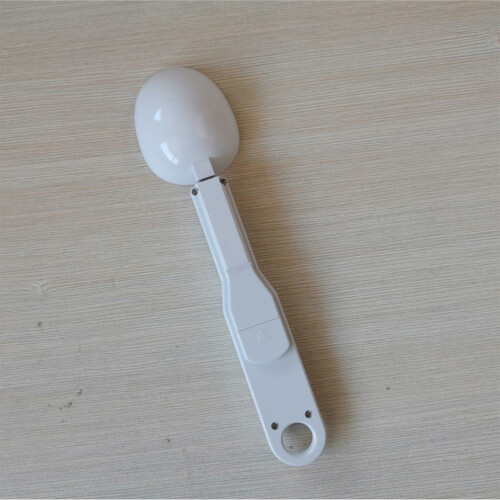 (White, Battery) Precision Coffee Spoon Scale - Grams & OZ