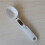 (White, Battery) Precision Coffee Spoon Scale - Grams & OZ 10