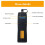YJ-320A -70-+6dBm Handheld  Optical Power Meter Universal Interface Color Screen Optical Power Error Small SC/FC/ST 9
