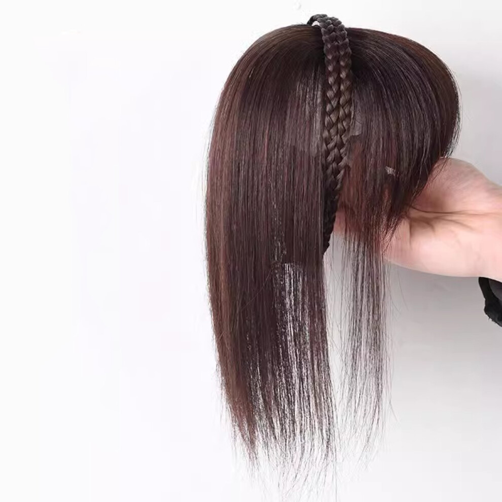 Dachuang Beauty Women\'S Invisible Bangs Wig With Hair Band