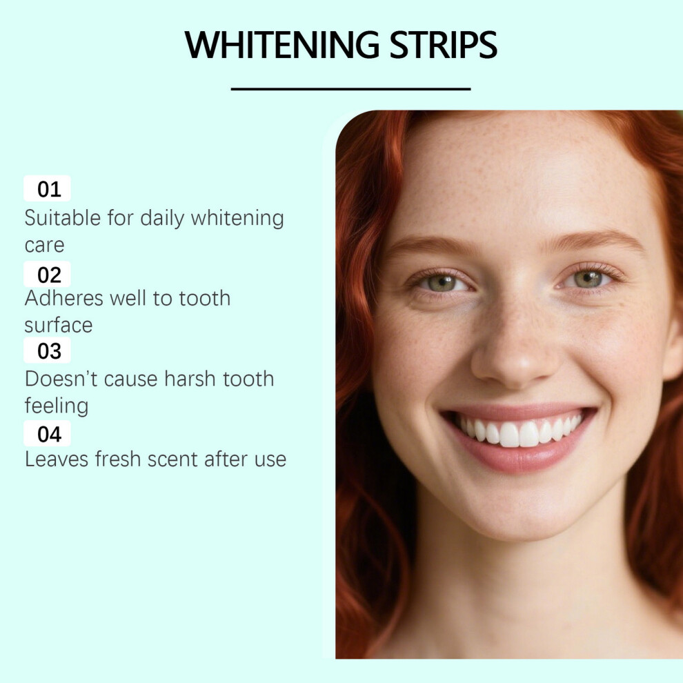 Roc-Electron 7Pcs Teeth Whitening Strips For Fresh Breath