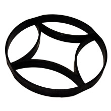 (2) Concrete Stepping Stone Molds for DIY Walkway