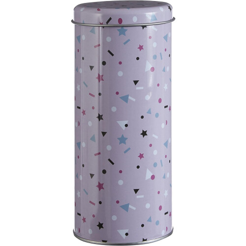 Premier Housewares Stellar Storage Canister Jar Tin Pink