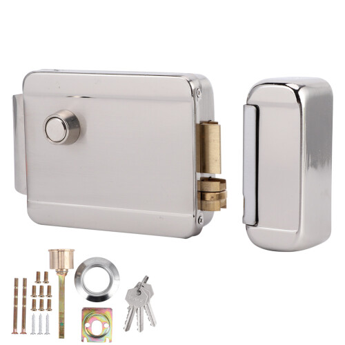 DC12V Iron Brushed Electric Control Lock for Security Doors, 0.5S Response 1