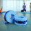(Blue, A Pair) Kinder Schwimmarmbänder EVA Schaum 3