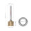 DC12V Iron Brushed Electric Control Lock for Security Doors, 0.5S Response 3