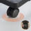 Plastic Adjustable Computer Tower Stand with Moving Castors for Gaming PC Black 8