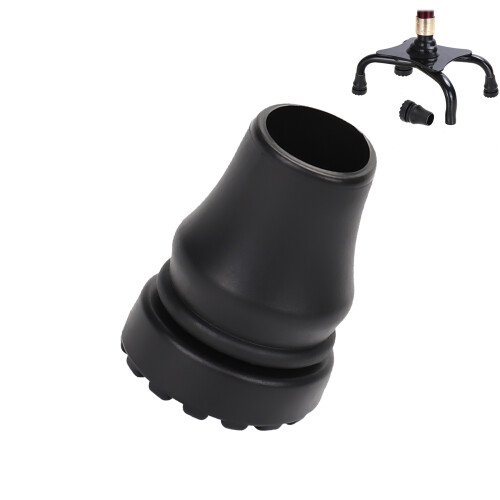 (19mm) Anti-Slip Rubber Tips for Walking Sticks & Crutches 1