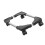 Plastic Adjustable Computer Tower Stand with Moving Castors for Gaming PC Black 11