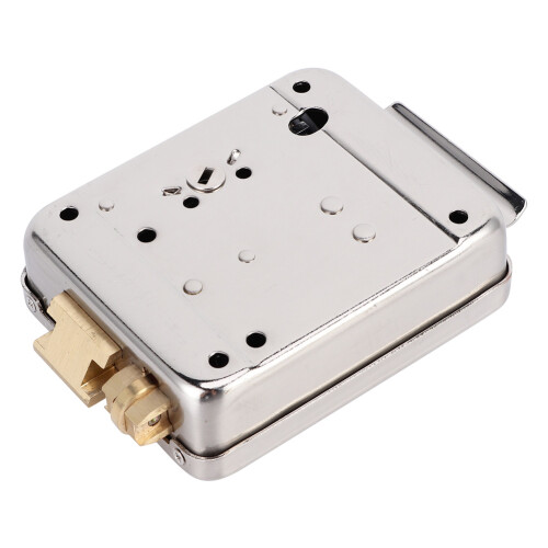 DC12V Iron Brushed Electric Control Lock for Security Doors, 0.5S Response