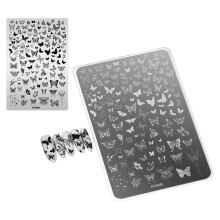 (Butterfly) Chinese Style Nail Stamping Plate for Salon & DIY