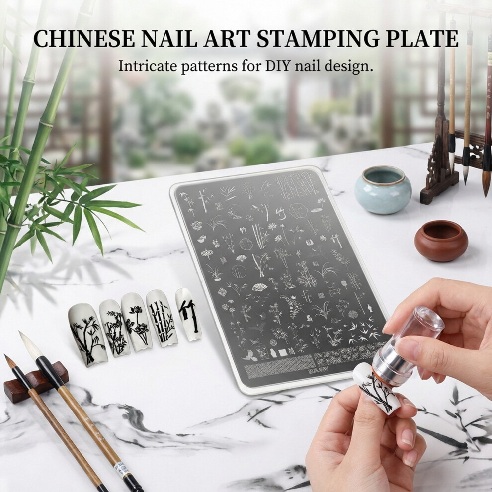 Dachuang Beauty (Chinese Style) Chinese Style Nail Stamping Plate For Salon & Diy