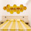(Gold) Hexagonal Mirror Sticker for Wall Decor 1