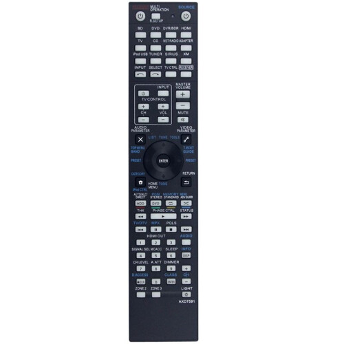 Replace AXD7591 Remote Control for  AV Receiver AXD7591 Remote Control VSX-33 SC-35 VSX-32