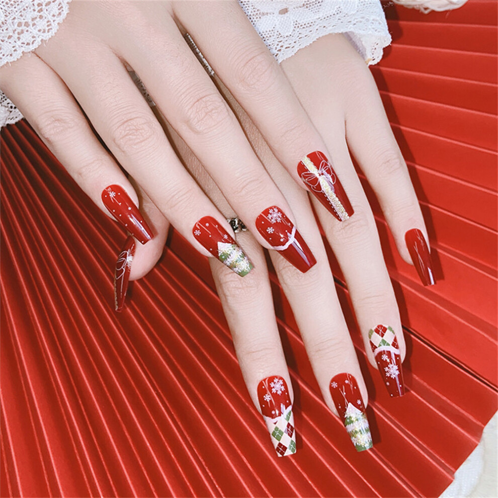 Dachuang Beauty Festive Press-On Nails - Sweet Diy Manicure Set