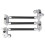 3 Section Magic Arm Aluminum Alloy Multifunctional Rotating Telescopic Universal Magic Arm Bracket Desktop Fixture 1