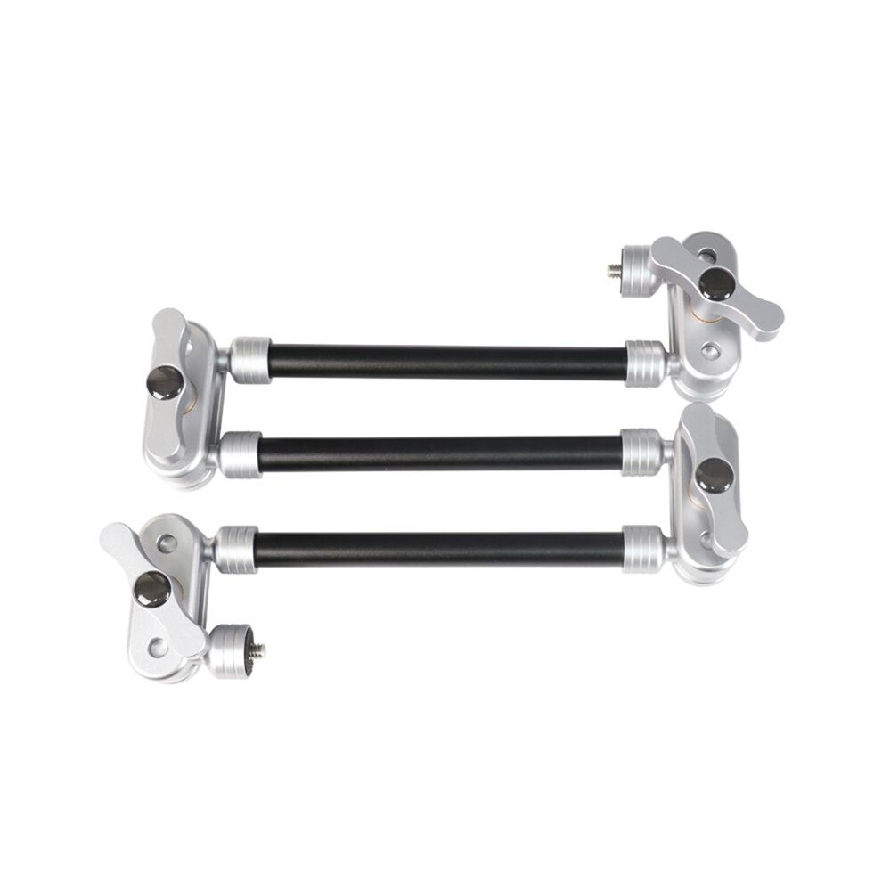3 Section Magic Arm Aluminum Alloy Multifunctional Rotating Telescopic Universal Magic Arm Bracket Desktop Fixture 6033986717765