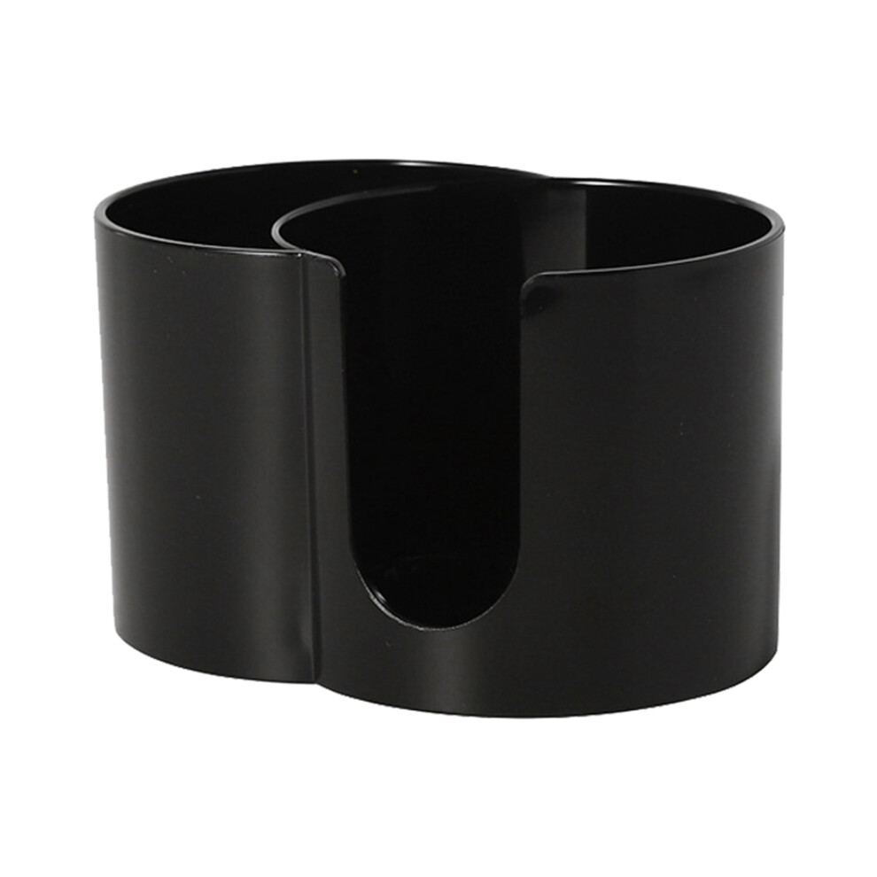 Dachuang Beauty Black (Black) 2-In-1 Cotton Swab & Pad Holder Dispenser